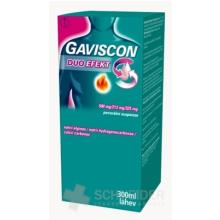 GAVISCON Duo Efekt Perorálna suspenzia 300 ml