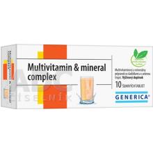 Multivitamín & mineral complex, eff. tbl. 10