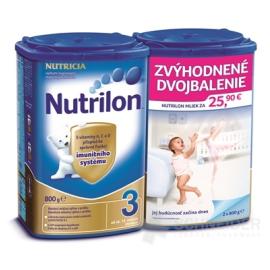 NUTRILON 3 bez príchute NOVÉ ZLOŽENIE