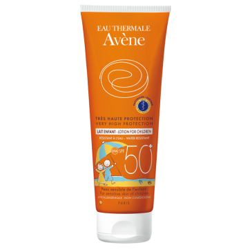 Avene opaľovacie mlieko pre deti SPF 50+ 250ml