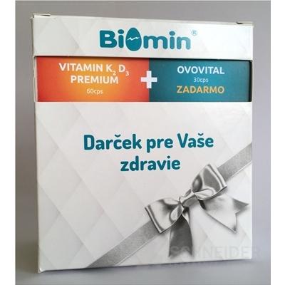 BIOMIN VITAMIN K2 D3 PREMIUM darčekové balenie