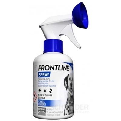 FRONTLINE SPRAY 2,5 mg/ml kožný sprej, roztok