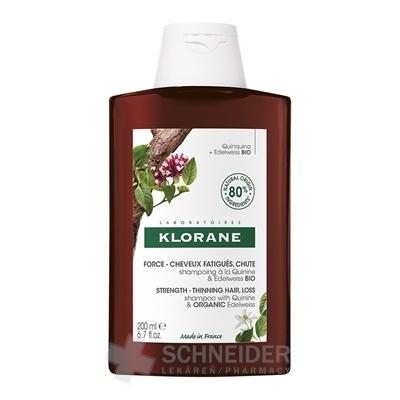 KLORANE SHAMPOOING À LA QUININE & EDELWEISS BIO