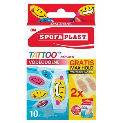 3M SPOFAPLAST č.115P Náplasti VODEODOLNÉ TATTOO