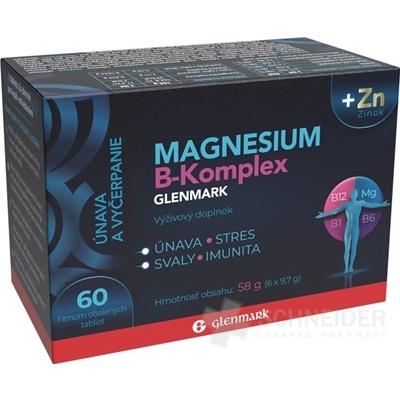 Magnesium B-Komplex GLENMARK + Zinok