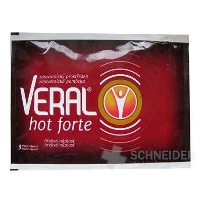 VERAL HOT Forte hrejivá náplasť