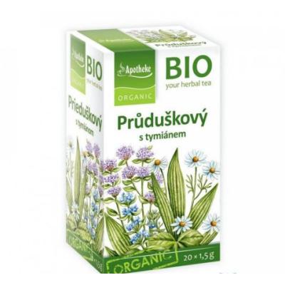 APOTHEKE BIO Prieduškový čaj s tymiánom 20 x 1,5 g