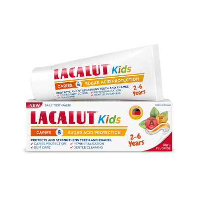 LACALUT KIDS zubná pasta 2-6 rokov 1x55 ml